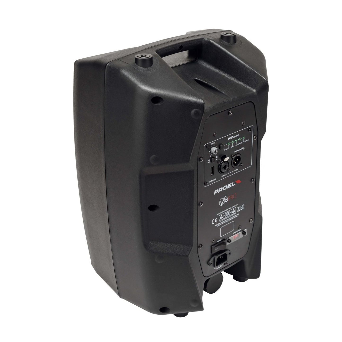 Proel V8PRO 8" 600W Active Speaker with DSP