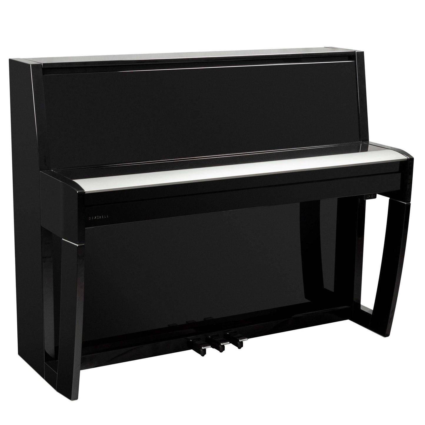 Dexibell H10V Upright Digital Piano; Polished Black Package Including Branded Stool