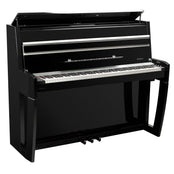 Dexibell H10V Upright Digital Piano; Polished Black Package Including Branded Stool