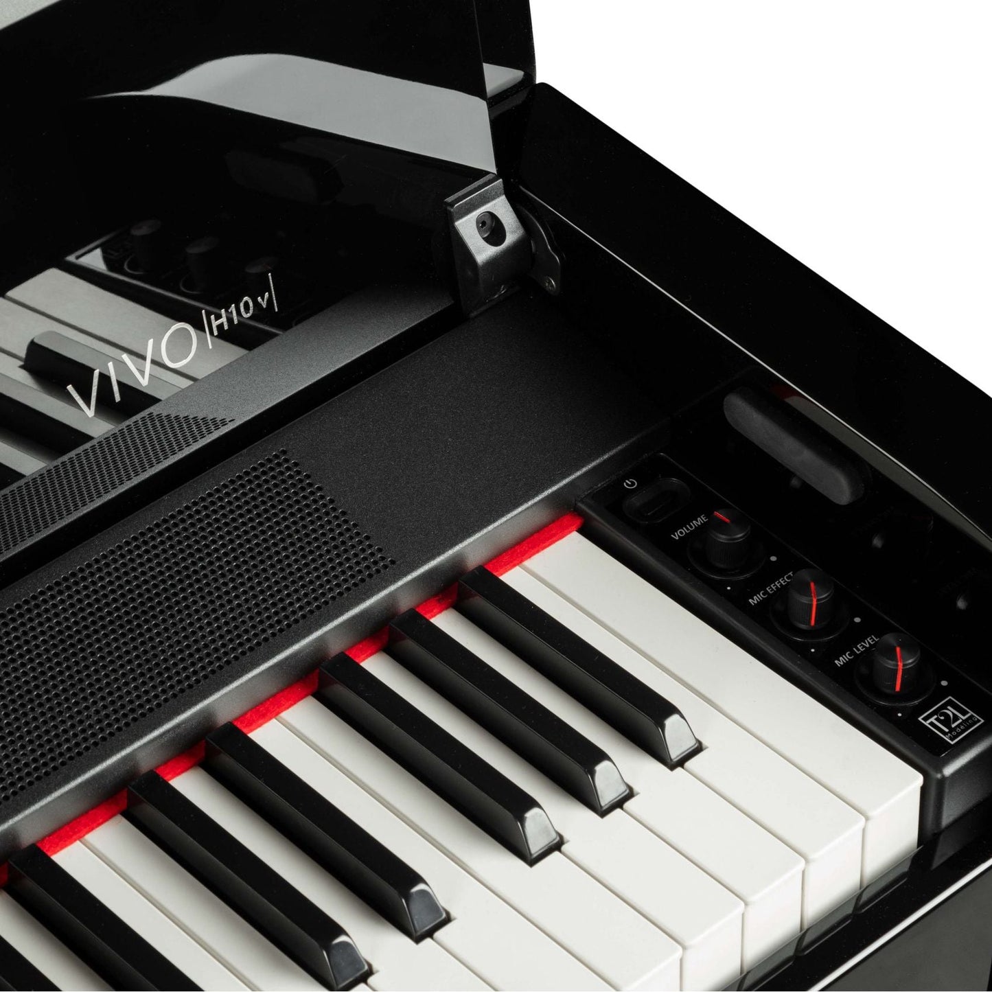 Dexibell H10V Upright Digital Piano; Polished Black Package Including Branded Stool