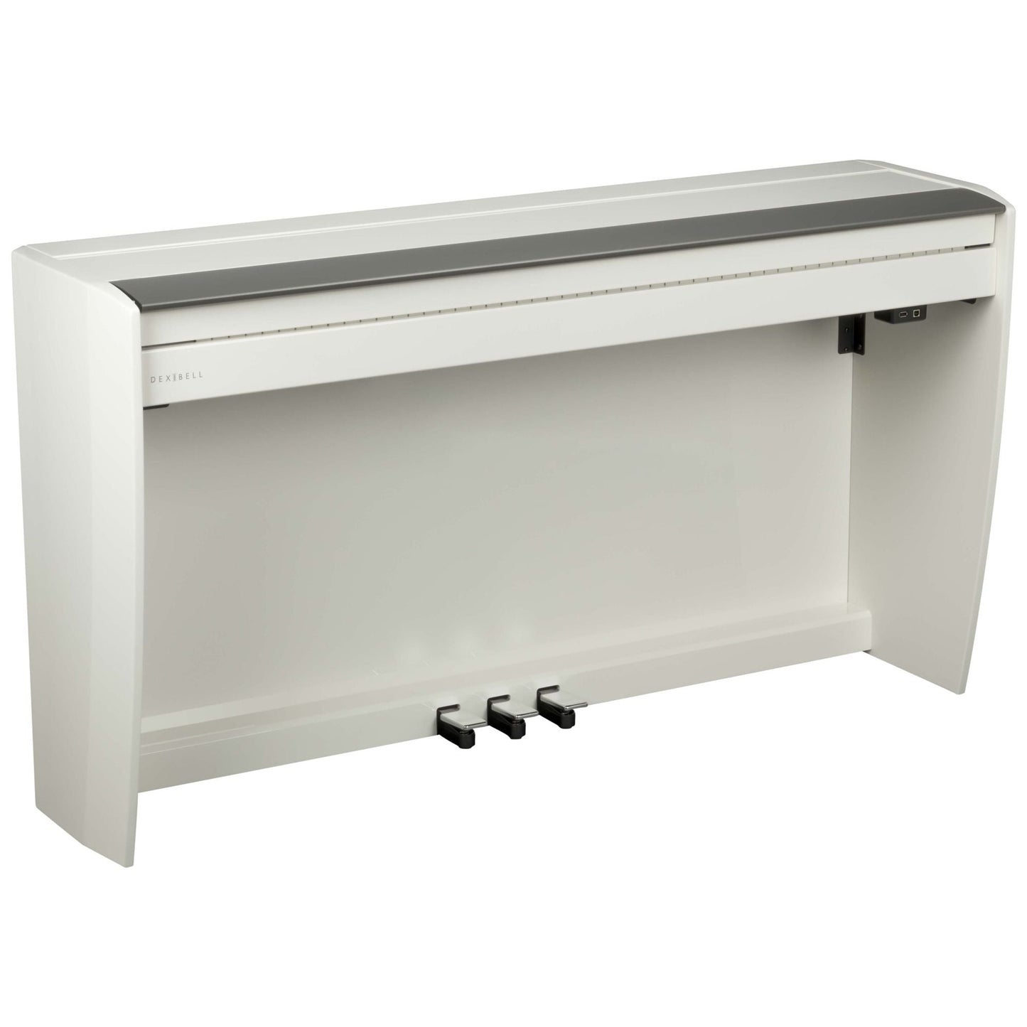 Dexibell H10 Compact Digital Piano; Polished White Package Including Branded Stool