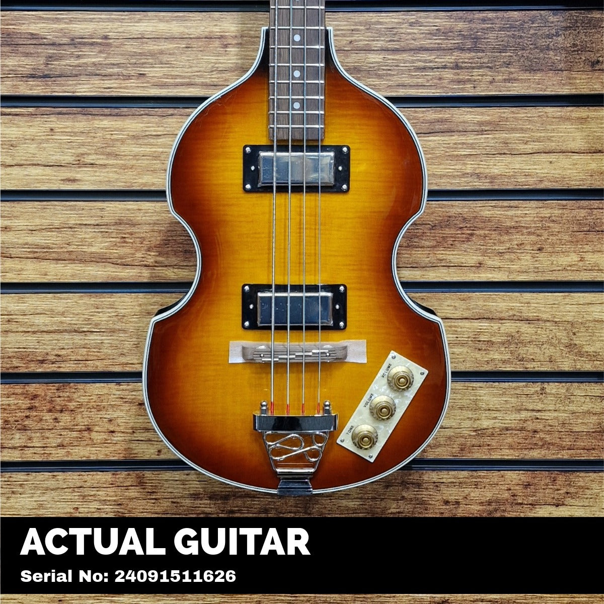 Epiphone Viola Bass; Vintage Sunburst | Bonners Music