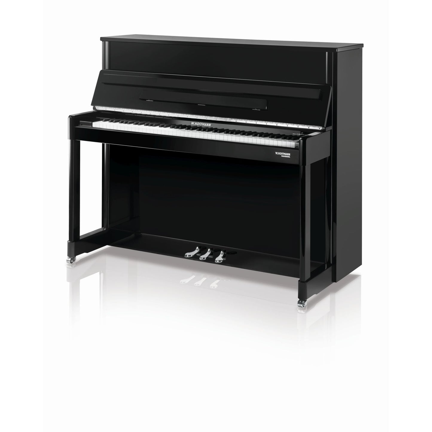 W. Hoffmann Professional P114 Upright Piano in Polished Ebony