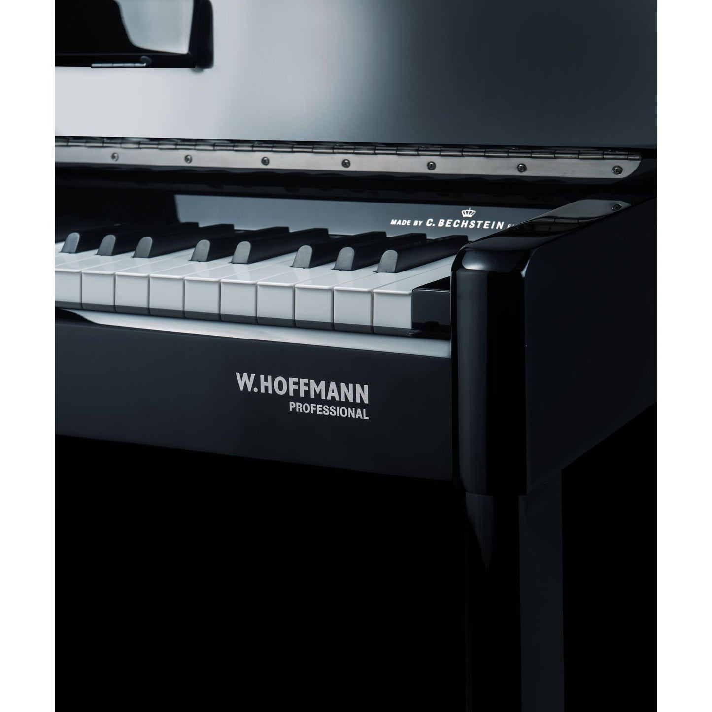 W. Hoffmann Professional P120 Upright Piano in Polished Ebony