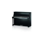 W. Hoffmann Tradition T122 Upright Piano in Polished Black with Chrome Fittings