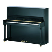 W. Hoffmann Tradition T128 Upright Piano in Polished Black