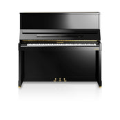 W. Hoffmann Vision V8 Upright Piano in Polished Ebony with Vario Duet Silent System