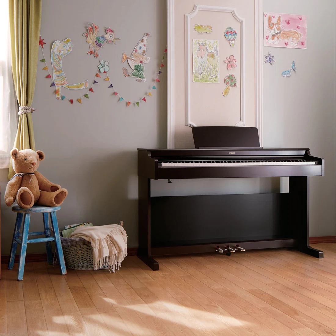 Yamaha YDP145 Rosewood Digital Piano; Serial No: BCCL01001; Ex Display Model; 3 Year Warranty