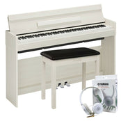 Yamaha YDP-S36 Slimline Digital Piano; White Birch Branded Package