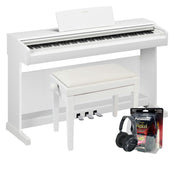 Yamaha YDP146 White Digital Piano Value Package