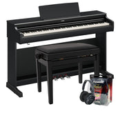 Yamaha YDP166 Black Digital Piano Value Package