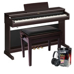 Yamaha YDP166 Rosewood Digital Piano Value Package