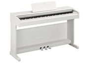 Yamaha YDP145 White Digital Piano; Serial No: BCBZ01001; Ex Display Model; 3 Year Warranty