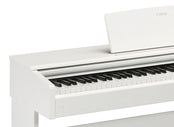 Yamaha YDP145 White Digital Piano; Serial No: BCBZ01001; Ex Display Model; 3 Year Warranty