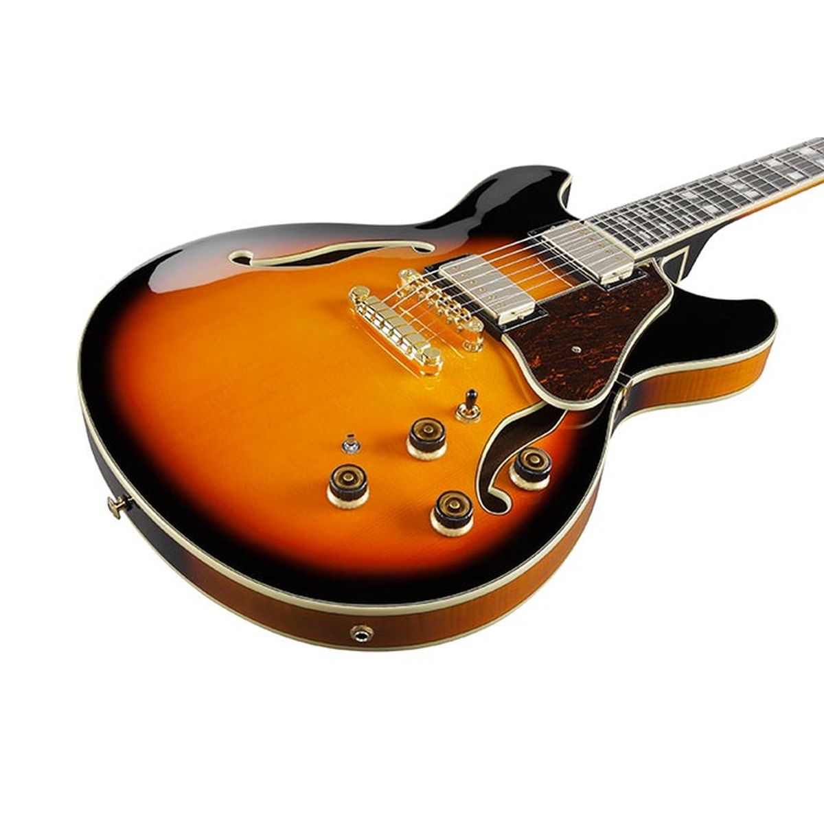 Ibanez AS113-BS Semi-Hollowbody Guitar; Brown Sunburst