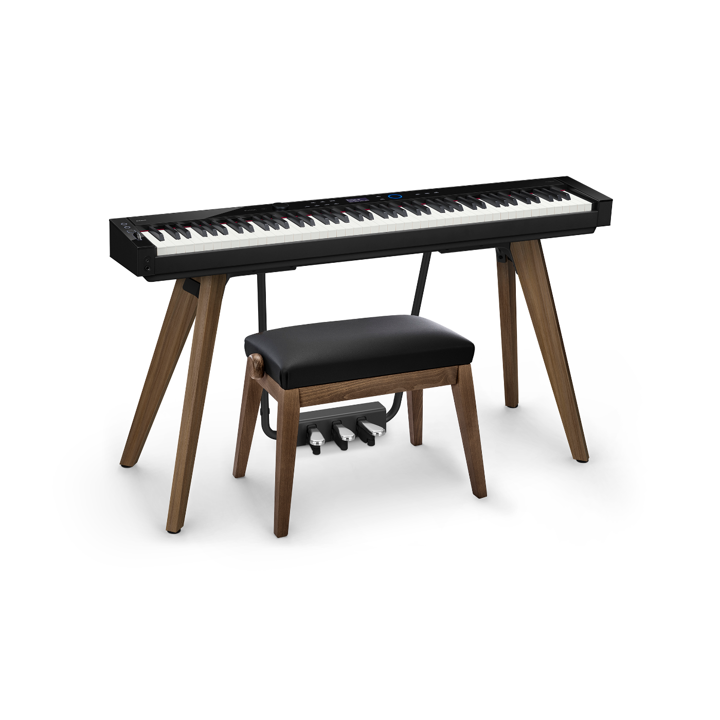 Casio Privia PX-S7000 Digital Piano with Wooden Keys; Black