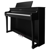 Yamaha CLP845PE Polished Ebony Concert Package