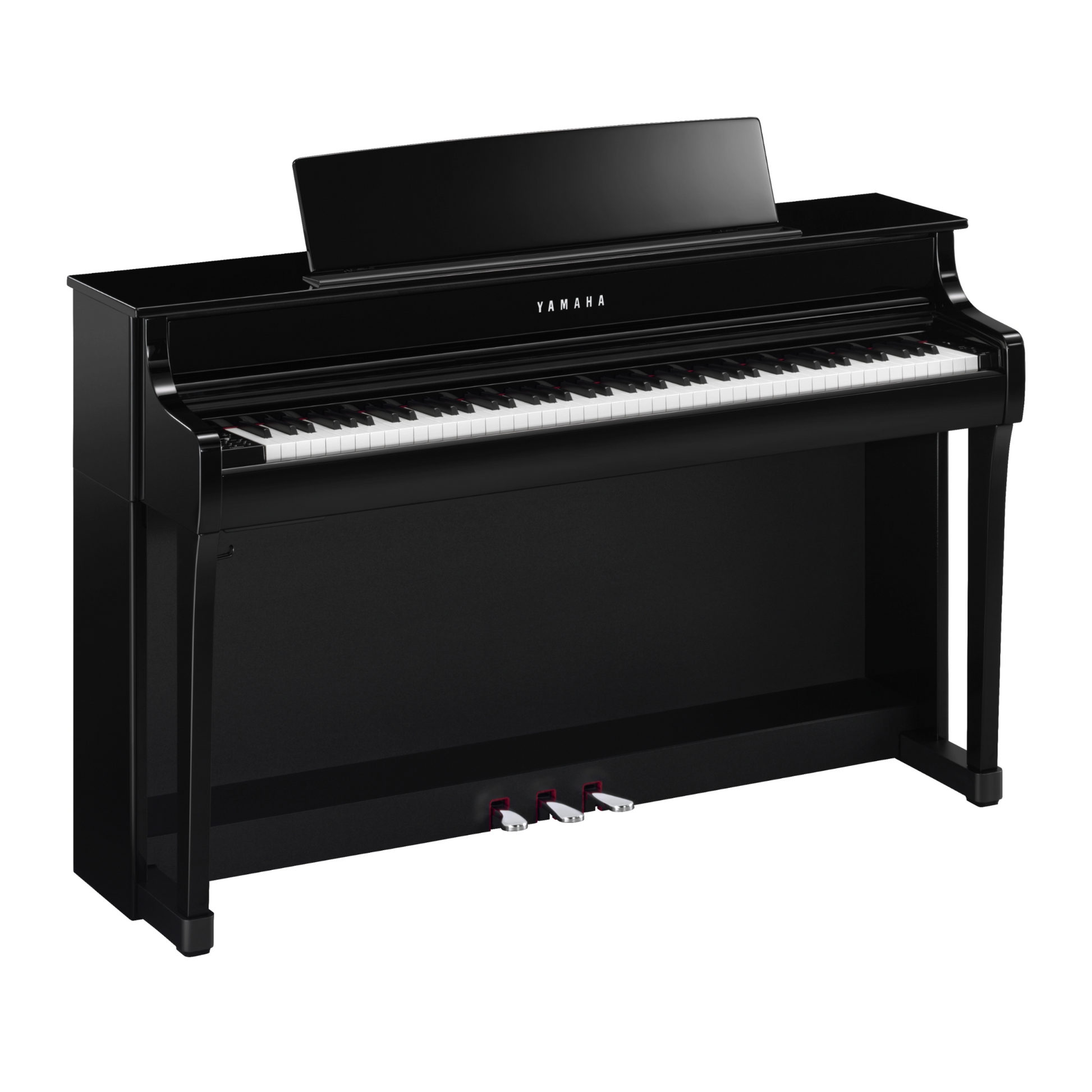 Yamaha CLP845PE Clavinova Digital Piano; Polished Ebony | Bonners
