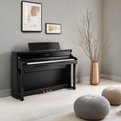 Yamaha CLP875WB Clavinova Digital Piano; White Birch
