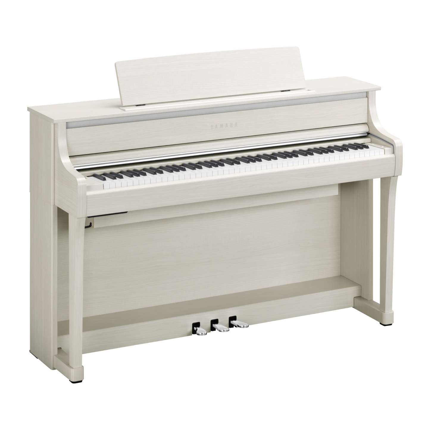 Yamaha CLP875WB Clavinova Digital Piano; White Birch