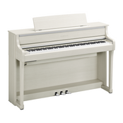 Yamaha CLP875WB Clavinova Digital Piano; White Birch