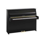 Yamaha B10 Upright Piano; Polished Ebony