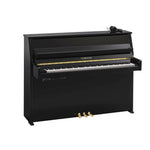 Yamaha B10 SC3 Silent Upright Piano; Polished Ebony