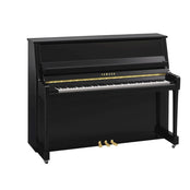 Yamaha B20 Upright Piano; Polished Ebony