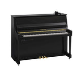 Yamaha B20 SC3 Silent Upright Piano; Polished Ebony