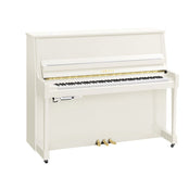 Yamaha B30 TC3 TransAcoustic Upright Piano; Polished White