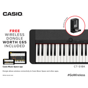 Casio CT-S1 Portable Piano Keyboard; Black
