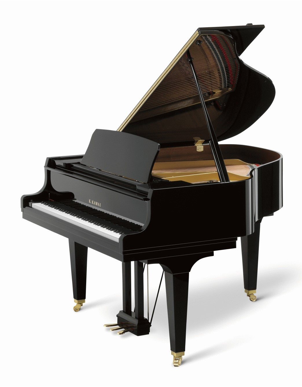 Kawai GL20 157cm Grand Piano; Polished Ebony