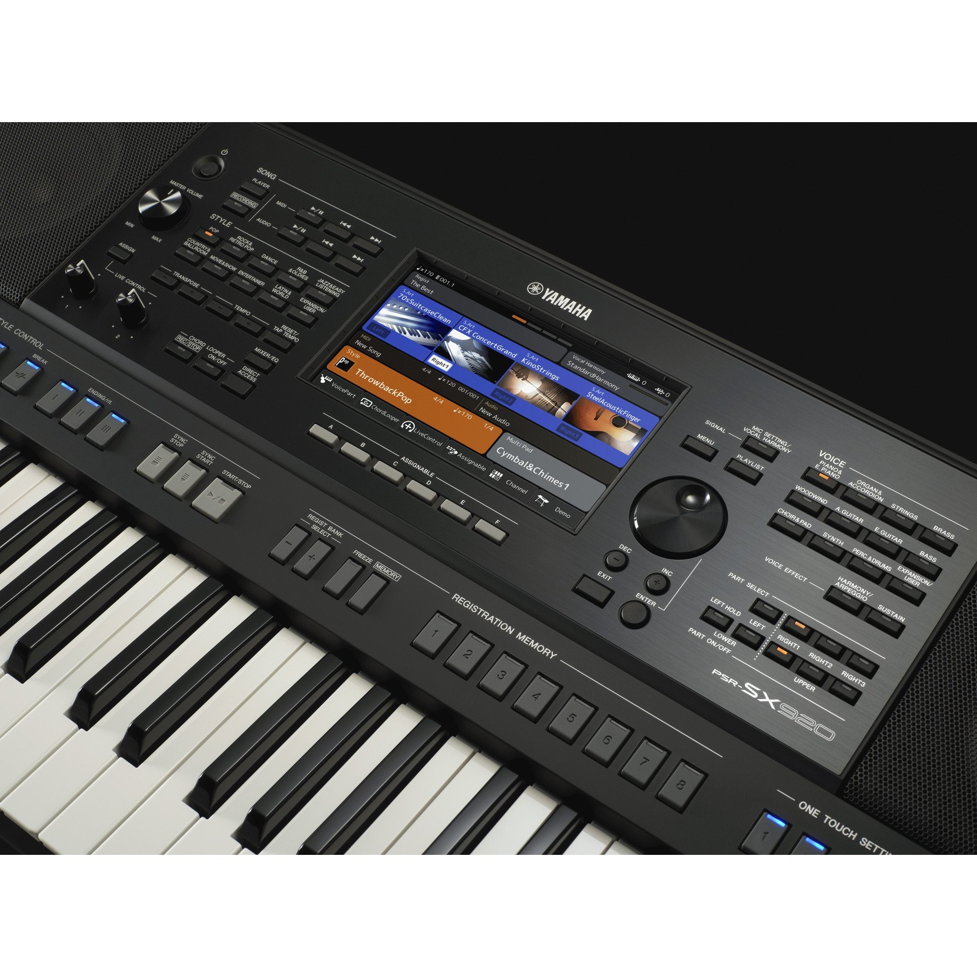 Yamaha PSR-SX920 Arranger Keyboard Workstation | Bonners Music