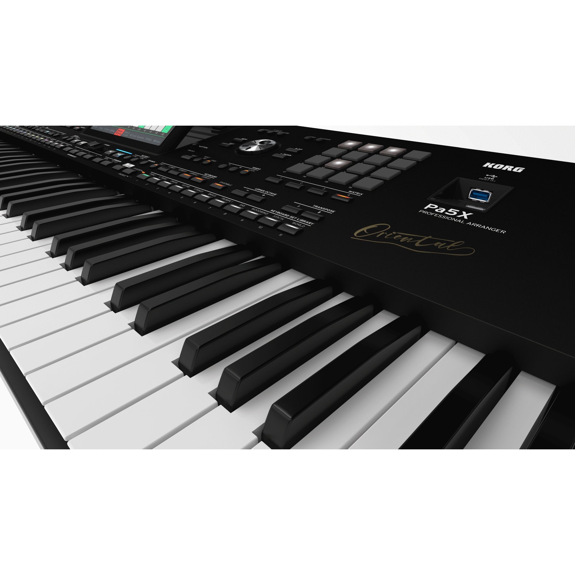 Korg Pa5X Oriental 76 Key Professional Arranger Keyboard | Bonners