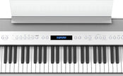 Roland FP60X Portable Digital Piano; White Stand & Bench Bundle