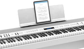 Roland FP90X Portable Digital Piano; White Stand & Bench Bundle