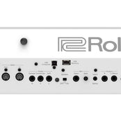 Roland FP90X Portable Digital Piano; White Stand & Bench Bundle