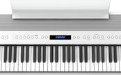 Roland FP90X Portable Digital Piano; White Stand & Bench Bundle
