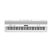 Roland FP90X Portable Digital Piano; White Stand & Bench Bundle