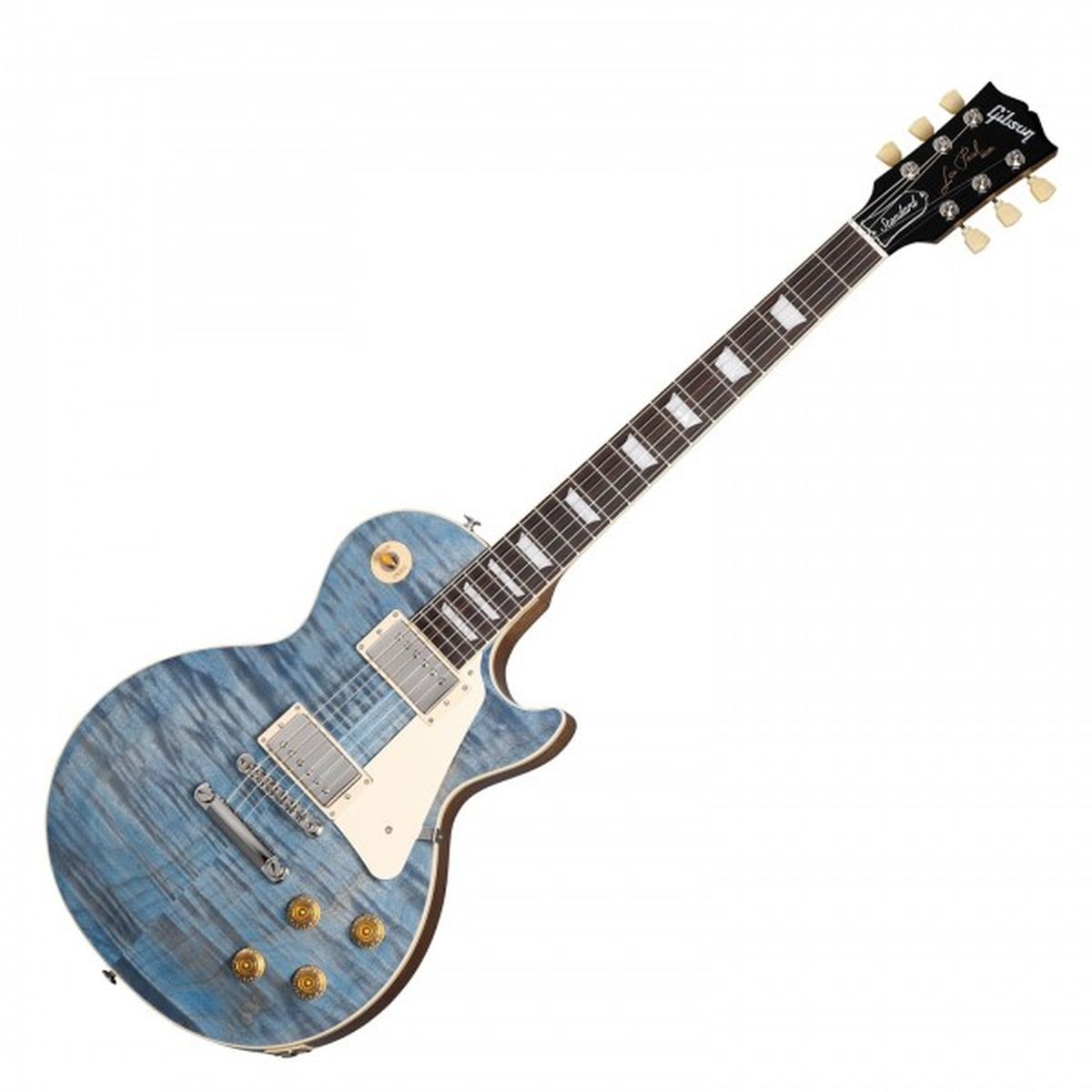 ギター gibson les paul standard 50s ocean blue Gibson Les Paul Standard 50s Figured Top Ocean Blue | With 3 FREE