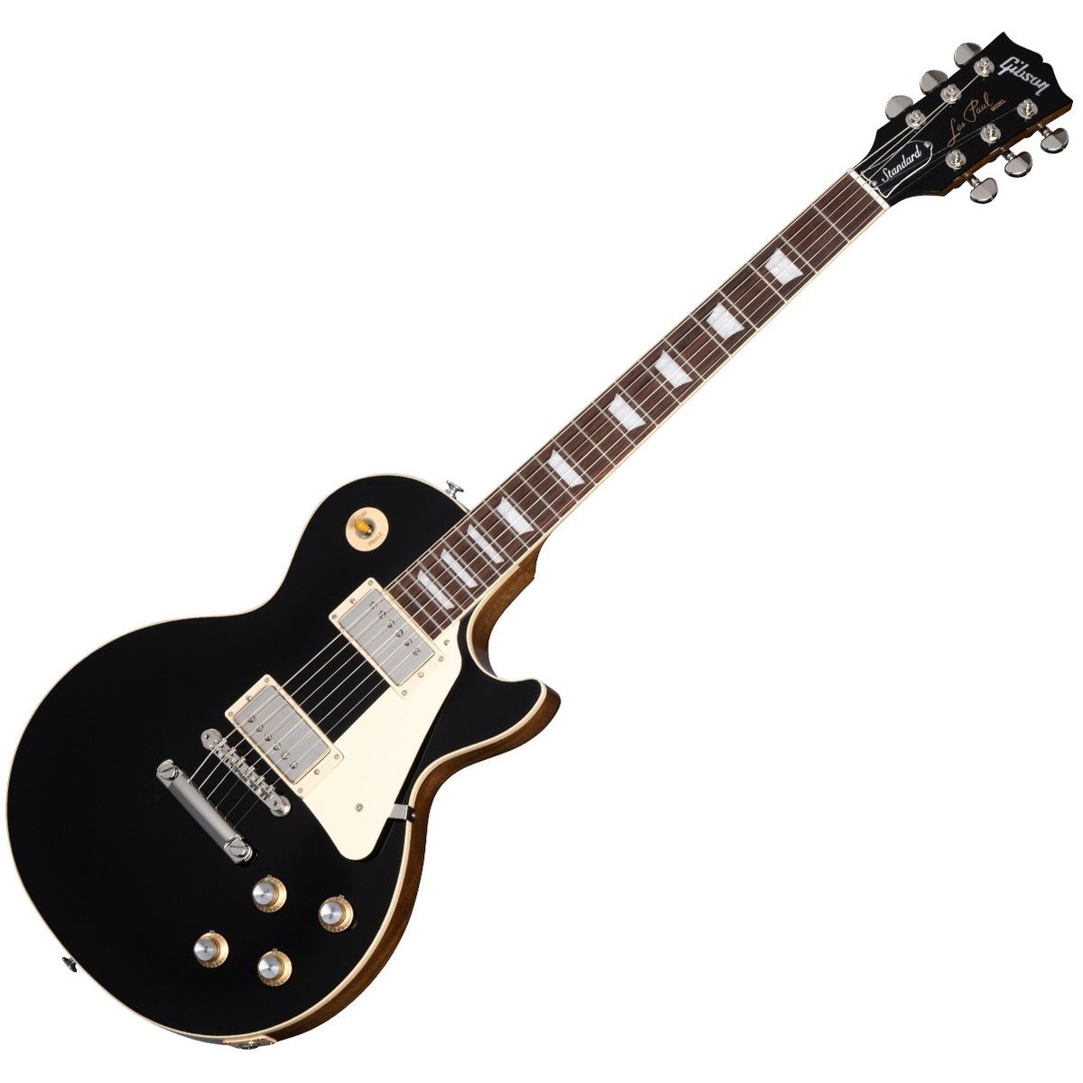 Gibson Les Paul Standard 60s Plain Top Ebony Top | Bonners Music