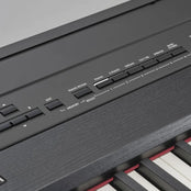 Yamaha P525 Portable Digital Piano; White Stand & Bench Bundle