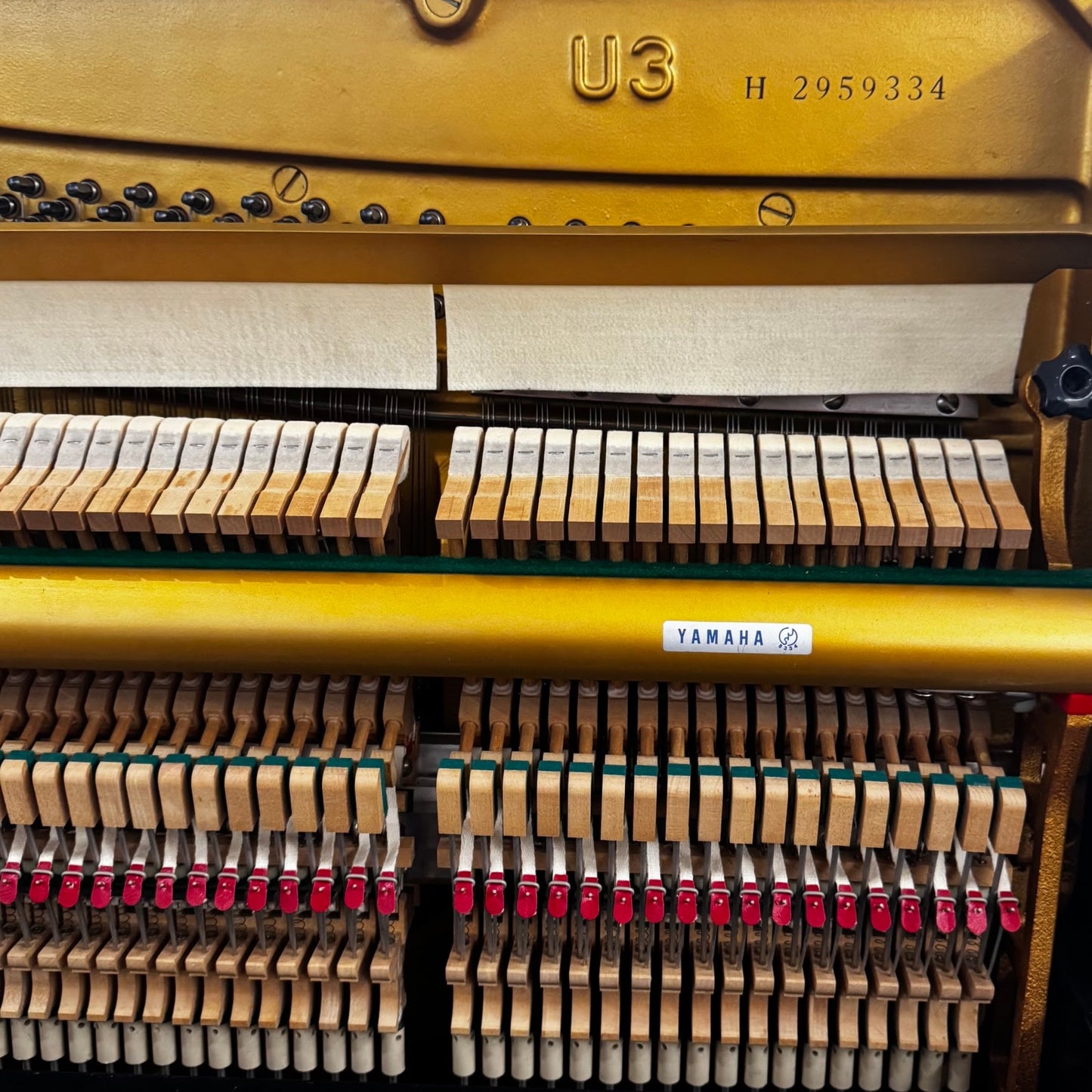 Yamaha U3 Upright Piano in Polished Ebony: Serial No: 2959334 | EU RECONDITIONED 2026