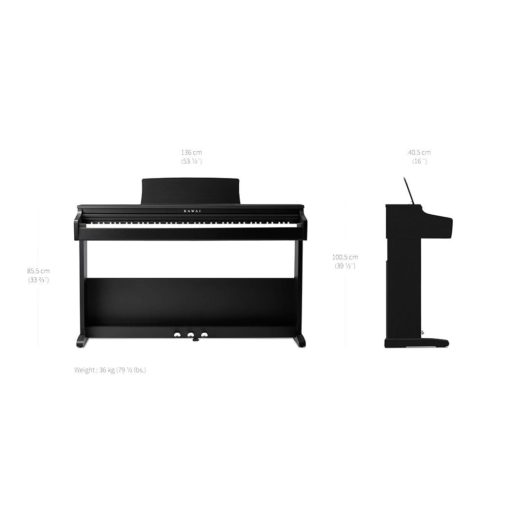 Kawai KDP75 Digital Piano Value Package; White