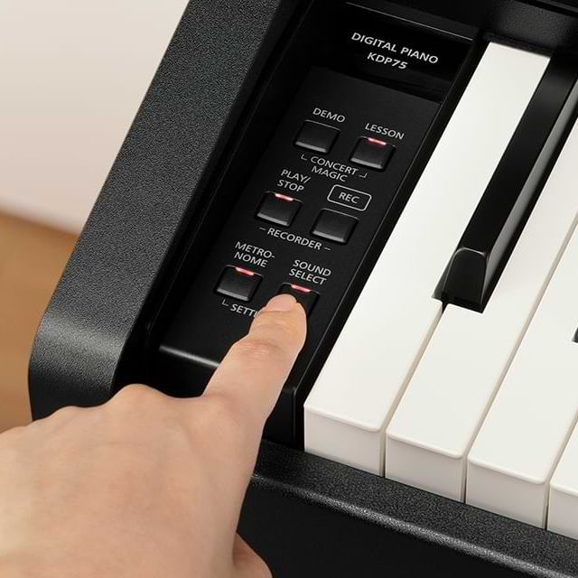 Kawai KDP75 Digital Piano Value Package; White