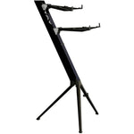 Stay Intruder 02 Double Tier Keyboard Stand; Black