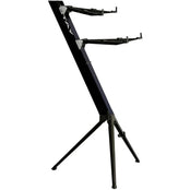Stay Intruder 02 Double Tier Keyboard Stand; Black
