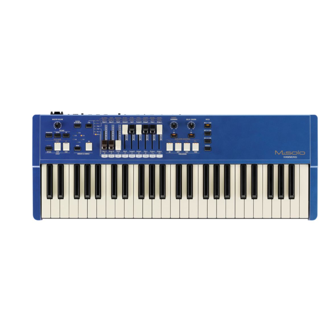 Hammond M-Solo 49 Key Performance Keyboard; Blue