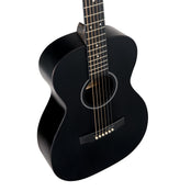 Martin D-X1 Dreadnought Acoustic Guitar; Satin Black Incl Softshell Case