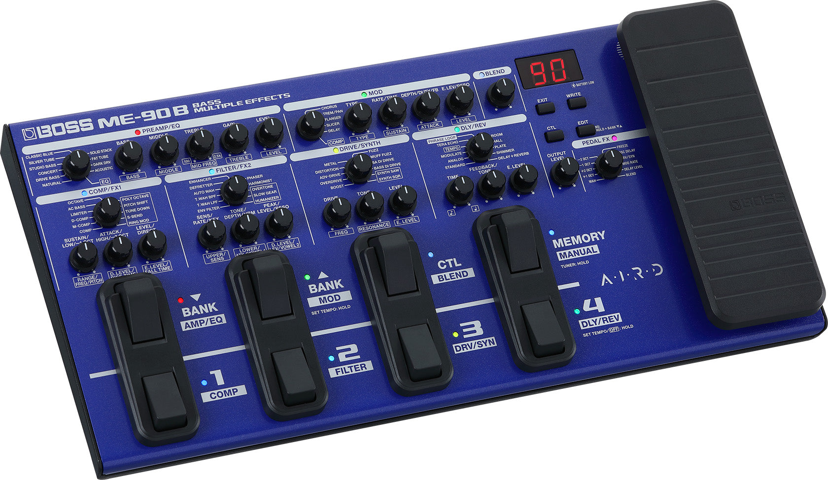 Boss ME-90B Bass Multi Effects Processor | Bonners Music